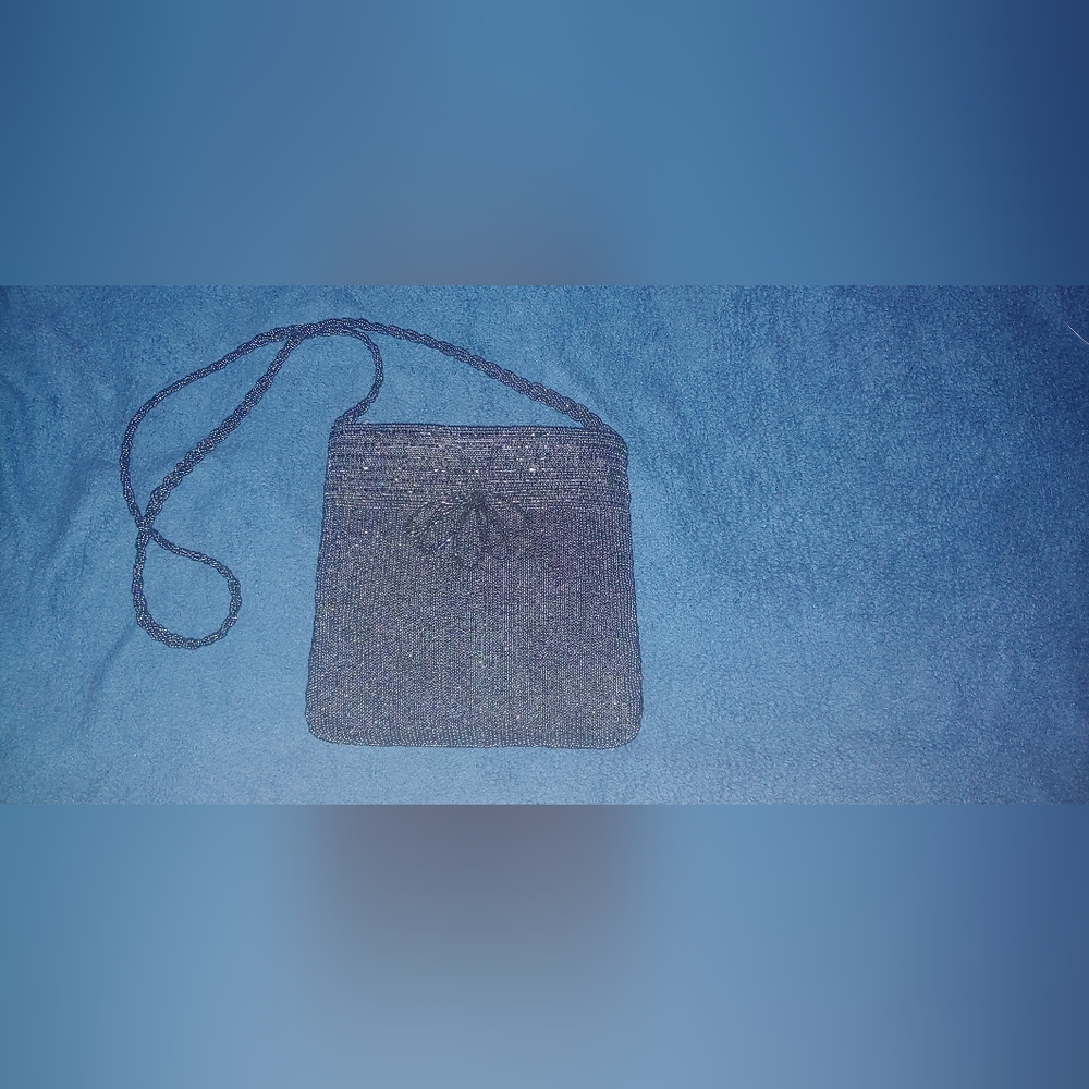 Vintage beaded bag made in Hong Kong